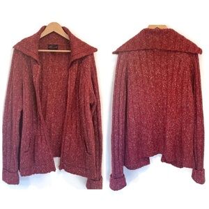 Vintage Torrid Collared Zip Up Cardigan - Size 2 (2X)
